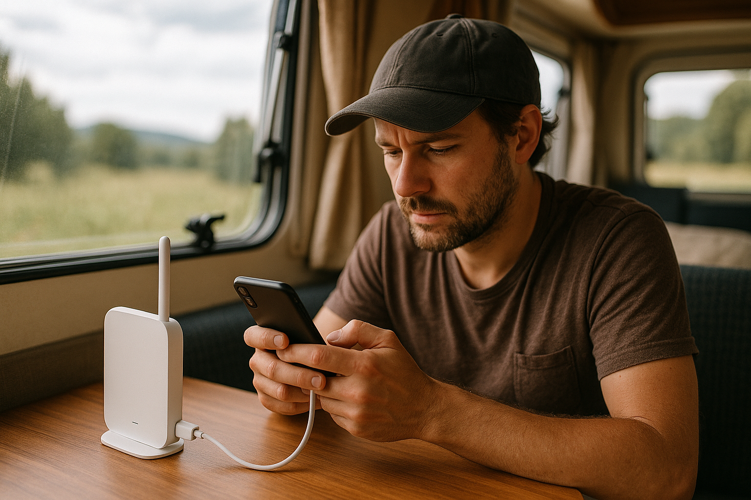 Campervan 4G Router Unlimited Data