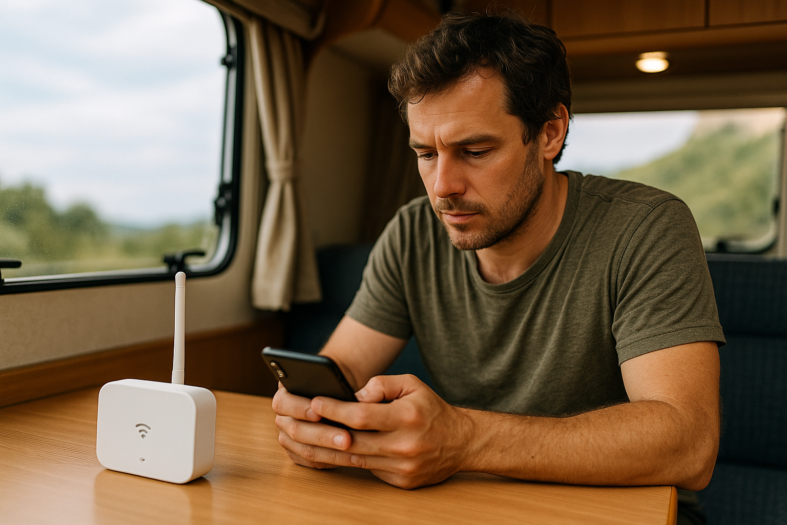 Campervan 4G Router Unlimited Data