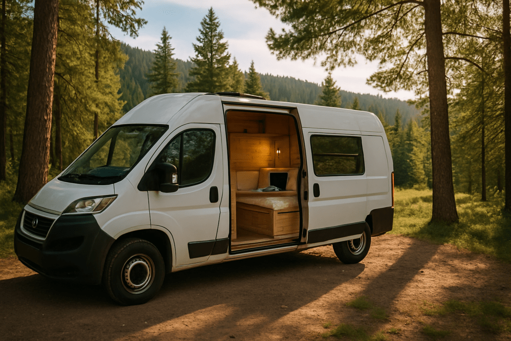 internet in a van