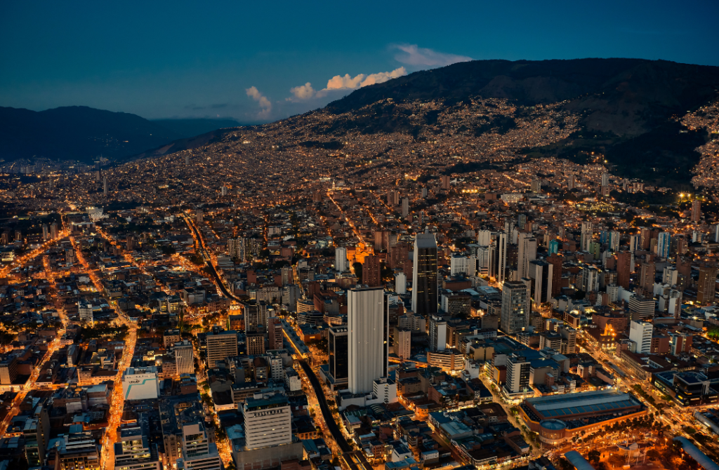 medellin view for digital nomads