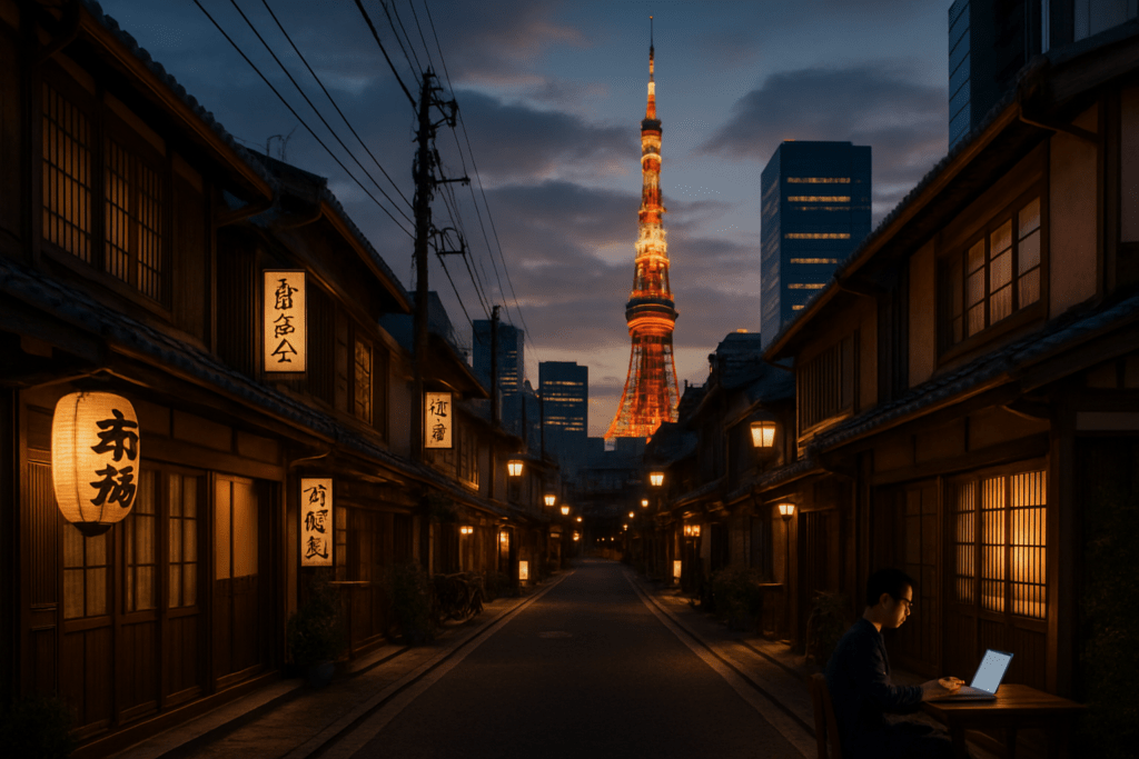 remote work in Japan internet