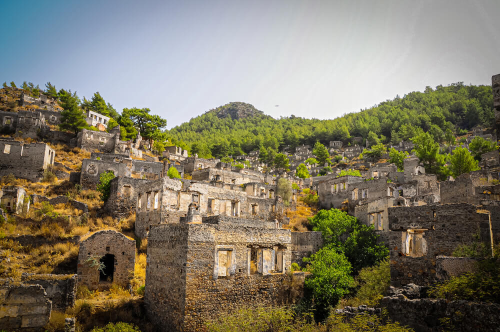 Kayaköy, Stone Village, Ghost Village, Abandoned Greek village in Turkey
