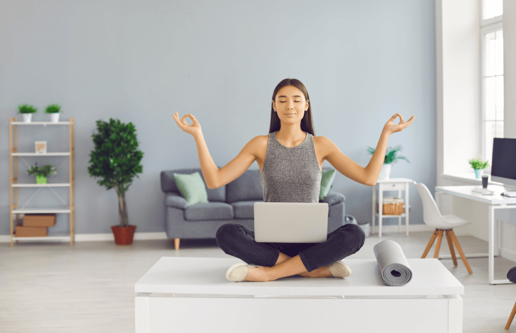 yoga at home